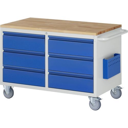 Carrello da officina 6 cassetti - 05-LL3.0.0I-B.11 - RAU