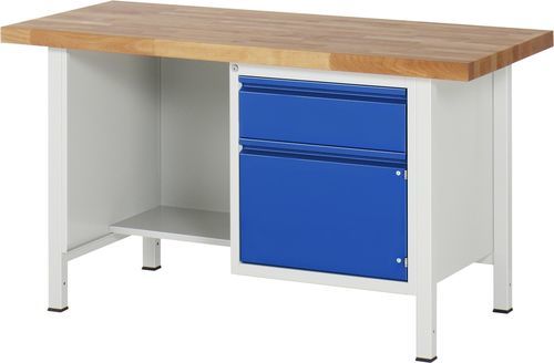 Banco da lavoro in faggio - 8455 - RAU - per officina / industriale / a cassetti