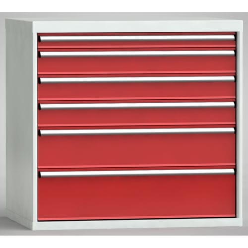 Armadio 6 cassetti - SJB1000-06NP-001 - KLW LUTZ - di stoccaggio / a pavimento / in metallo