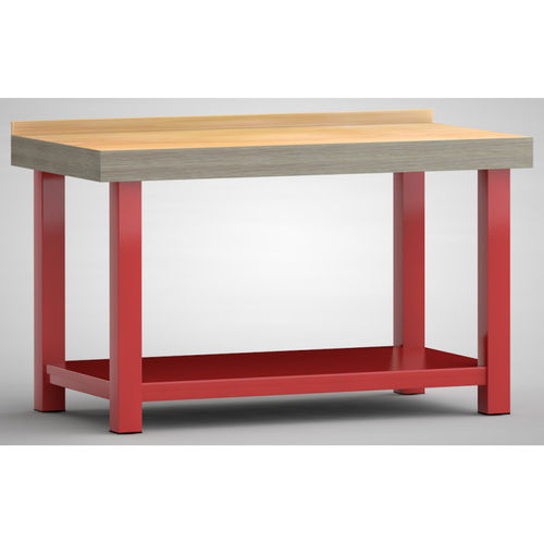 Banco da lavoro in faggio - WPX05N-1500M100-X7000 - KLW LUTZ - per officina / per uso prolungato / metallico