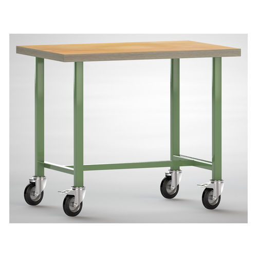 Banco da lavoro in faggio - WS819N-1000M40-X7001 - KLW LUTZ - per officina / mobile