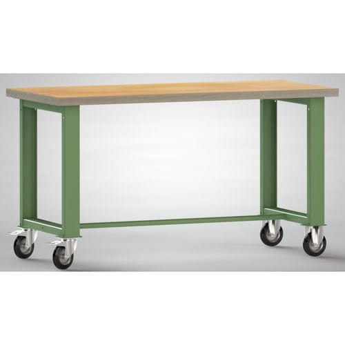 Banco da lavoro in faggio - WS885N-1500M40-X7000 - KLW LUTZ - per officina / mobile / smontabile
