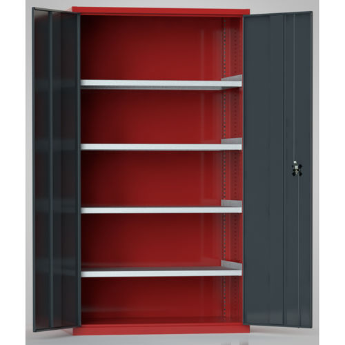 Armadio di stoccaggio - 7FW-PP2000TD-0001XPB - KLW LUTZ - a pavimento / a porte battenti / a 2 porte