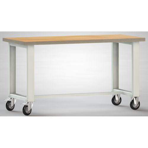 Banco da lavoro in faggio - WS880N-1500M40-X7000 - KLW LUTZ - per officina / industriale / mobile