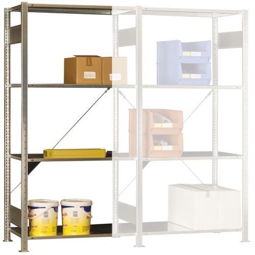 Scaffalatura per magazzino di stoccaggio - 6520-1020050-Z150A - KLW LUTZ - con ripiani / dinamica / regolabile