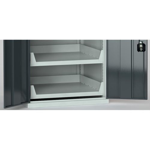 Armadio di stoccaggio - 7FS-PPX-AT125U-NVX - KLW LUTZ - da incasso / a ripiani / sfilabile