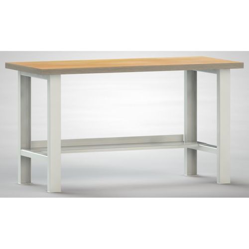 Banco da lavoro in faggio - WS503N-1500M40-X1580 - KLW LUTZ - per officina / industriale / modulare