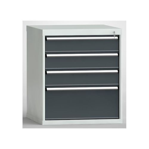 Mini cassettiera di stoccaggio di pezzi piccoli - SGB0850-04NP-003 - KLW LUTZ