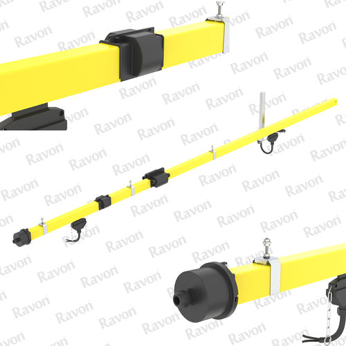 Rotaia conduttrice in rame - Rvn-Q - RAVON CRANE EQUIPMENT - chiusa / IP23 / rinforzata