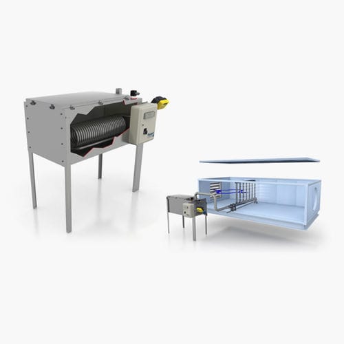 Umidificatore di aria - Diphusair ASC - FISAIR - di vapore / fisso / di grande capacità