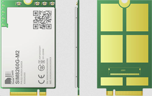 Modulo wireless 5G - SIM8260G-M2 - SIMCom Wireless Solutions Ltd. - per tramissione dati / USB / PCIe