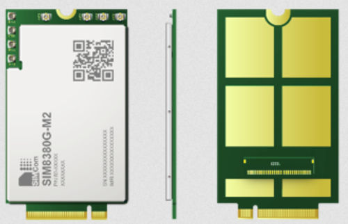 Modulo wireless 5G - SIM8380G-M2 - SIMCom Wireless Solutions Ltd. - USB / di dati / PCIe