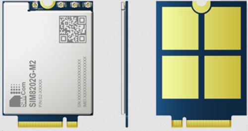 Modulo wireless 5G - SIM8202X-M2 series - SIMCom Wireless Solutions Ltd. - di dati / GNSS / PCIe