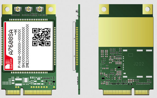 Modulo wireless 4G - A7608SA-H  - SIMCom Wireless Solutions Ltd. - USB / LTE / PCIe