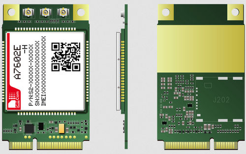 Modulo wireless 4G - A7602E-H-PCIEA - SIMCom Wireless Solutions Ltd. - USB / LTE / PCIe