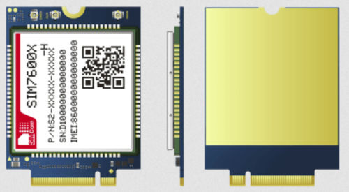 Modulo wireless 4G - SIM7600X-H-M2 series - SIMCom Wireless Solutions Ltd. - USB / LTE / GPRS