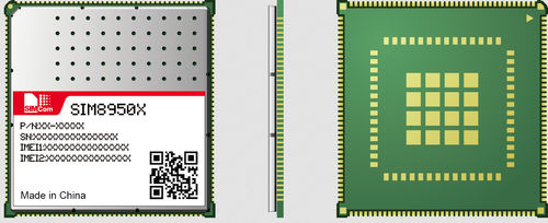 Modulo wireless LTE - SIM8950X  - SIMCom Wireless Solutions Ltd. - USB / di dati / GNSS