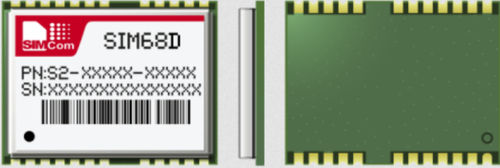 Modulo GNSS con antenna attiva - SIM68D - SIMCom Wireless Solutions Ltd. - GPS / GLONASS / QZSS