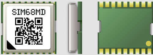 Modulo GNSS con antenna attiva - SIM68MD - SIMCom Wireless Solutions Ltd. - GPS / GLONASS / QZSS