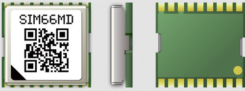 Modulo GNSS con antenna attiva - SIM66MD - SIMCom Wireless Solutions Ltd. - GPS / GLONASS / QZSS