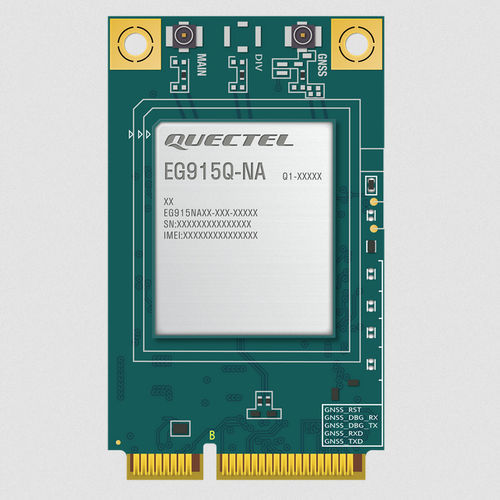 Modulo wireless LTE - EG915Q-NA - Quectel - USB / di dati / 4G