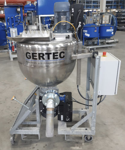 Miscelatore batch - CIM-100-E - GERTEC - dinamico / verticale / mobile