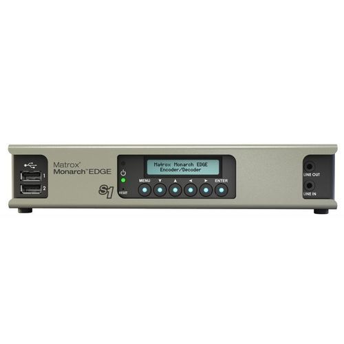 Decoder encoder - Monarch EDGE S1 - Matrox Video - video