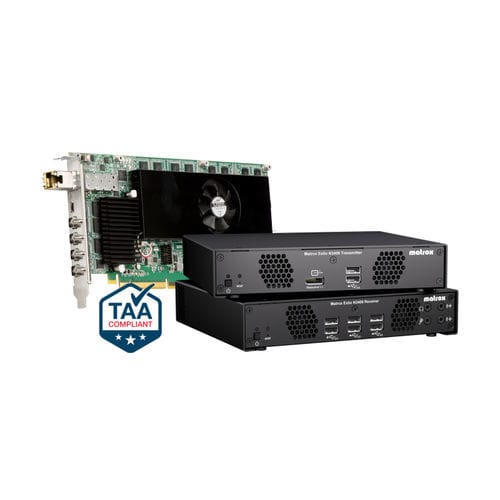 Estensore Ethernet - Extio N3408 - Matrox Video - di rete / USB / KVM