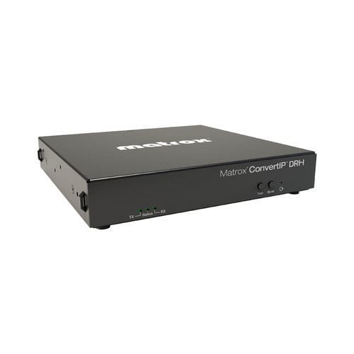 Ricevitore IP - ConvertIP DRH - Matrox Video - RS232 / Ethernet / compatto