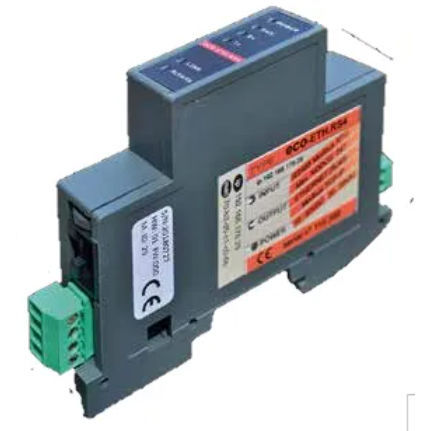 Convertitore/isolatore di segnale - ECO-ETH.RS4 - dpf sensors - Ethernet / RS-485 / Modbus RTU