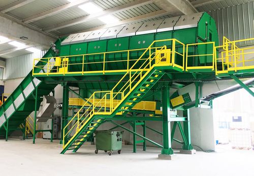 Vaglio per setacciatura a secco - TROM - Reverter Industries - per il settore industriale / rotativo / per rifiuti