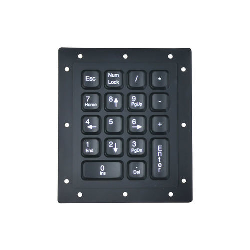 Tastiera numerica 18 tasti - KH-SK18-OEM - Kehang Technology - ad incastro / a tasti meccanici / in silicone