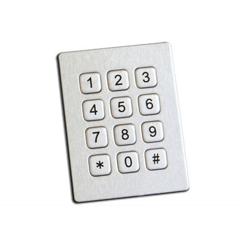 Tastiera numerica 12 tasti - KH-AE668-12 - Kehang Technology - ad incastro / in acciaio inossidabile / USB