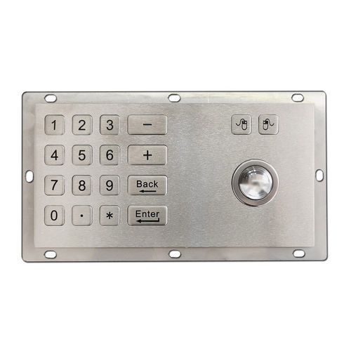 Tastiera numerica 16 tasti - KH-KM195-A - Kehang Technology - ad incastro / in acciaio inossidabile / USB
