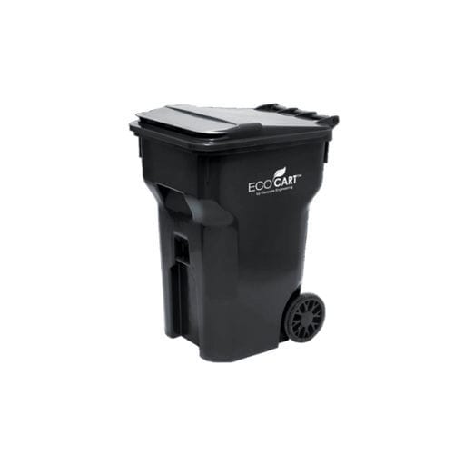 Contenitore per rifiuti in plastica - ECOCART® - CADSCADE CART SOLUTIONS - per caricamento verticale / per il riciclaggio / con 2 ruote