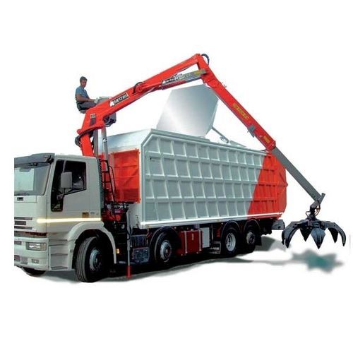 Veicolo raccolta rifiuti con caricamento dall'alto - IVECO PTT 320q - Agazzi containers - diesel / con gru
