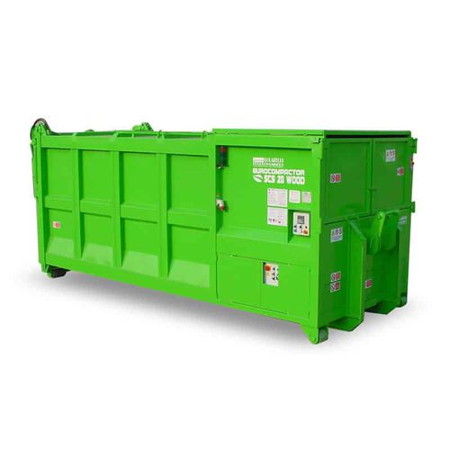 Compattatore per rifiuti cartone - SCS - Locatelli Eurocontainers - carta / in legno / mobile