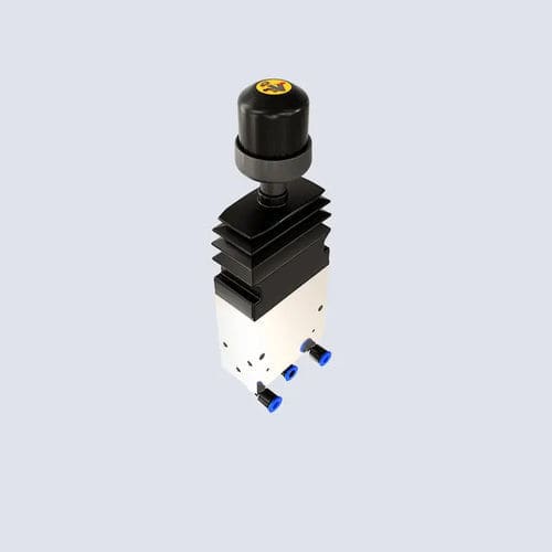 Distributore pneumatico a cassetto - 49002020 - Blue Hydraulic SP z o.o. - con azionamento manuale / a 3 vie / proporzionale