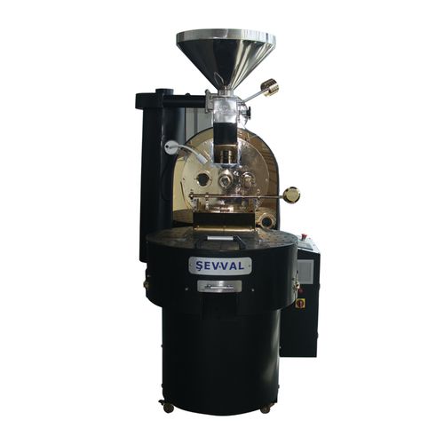Torrefattore per caffè - EB5 - SEVVALUSA Nut Processing and Packaging Solutions - per fave di cacao / a tamburo / per batch