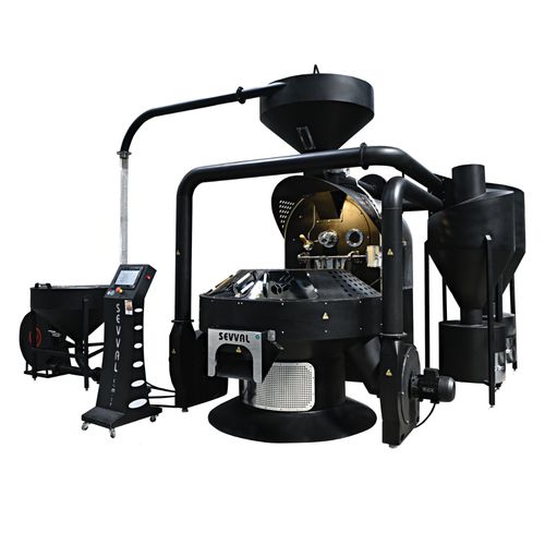 Torrefattore per caffè - EB120 - SEVVALUSA Nut Processing and Packaging Solutions - a tamburo / per batch