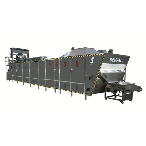 Torrefattore per sementi - SVL15000 - SEVVALUSA Nut Processing and Packaging Solutions - per arachidi / per mandorle / per ceci