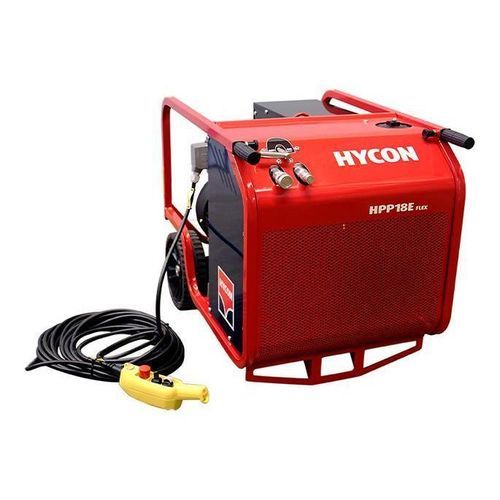 Centralina idraulica con motore elettrico - HPP18E FLEX REMOTE - Hycon A/S - con motore AC / con motore elettrico