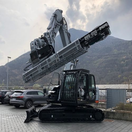 Trivella per escavatore - ED 130 - Ripamonti Dr Gianni S.r.l - per cantiere