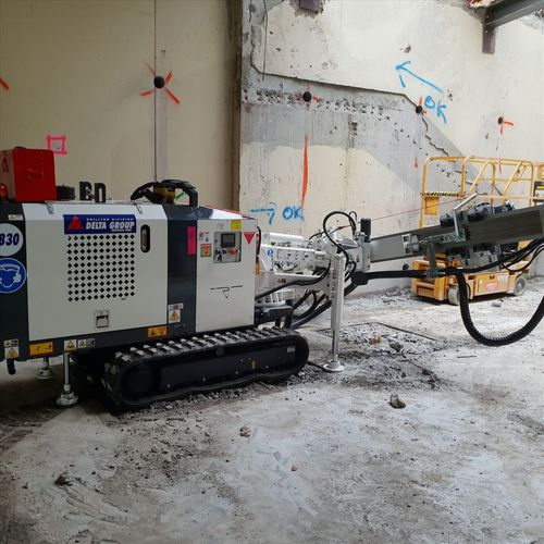 Perforatrice per consolidamento di tunnel - EAGLE 1021 - Ripamonti Dr Gianni S.r.l - di stabilizzazione / geotecnica / per micropalo