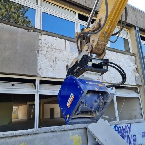 Fresa a freddo per escavatore - EX 70 HD - KEMROC Spezialmaschinen GmbH - per asfalto / per calcestruzzo