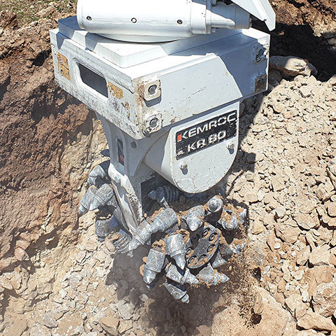 Rotore idraulico - KRM 80 - KEMROC Spezialmaschinen GmbH