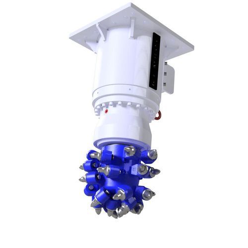 Sistema di trasmissione idraulico rotativo - KRX 120 - KEMROC Spezialmaschinen GmbH - per foratrice