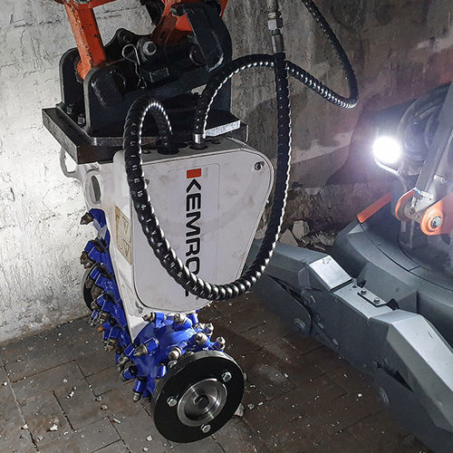 Sistema di trasmissione idraulico rotativo - KRX 30 - KEMROC Spezialmaschinen GmbH - per foratrice