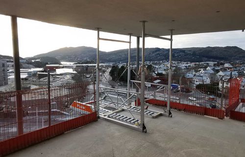 Piattaforma di sollevamento - Liftroller AS - mobile / per cantiere / per pallet