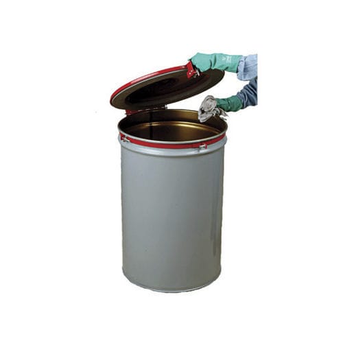 Fusto in acciaio - JR-DC-JBMD - FOD - con coperchio